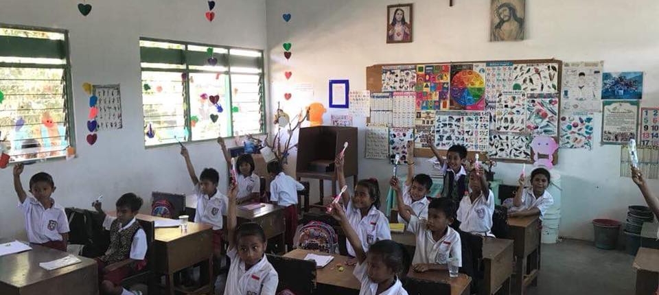 Hilfseinsatz Kinder in der Klasse